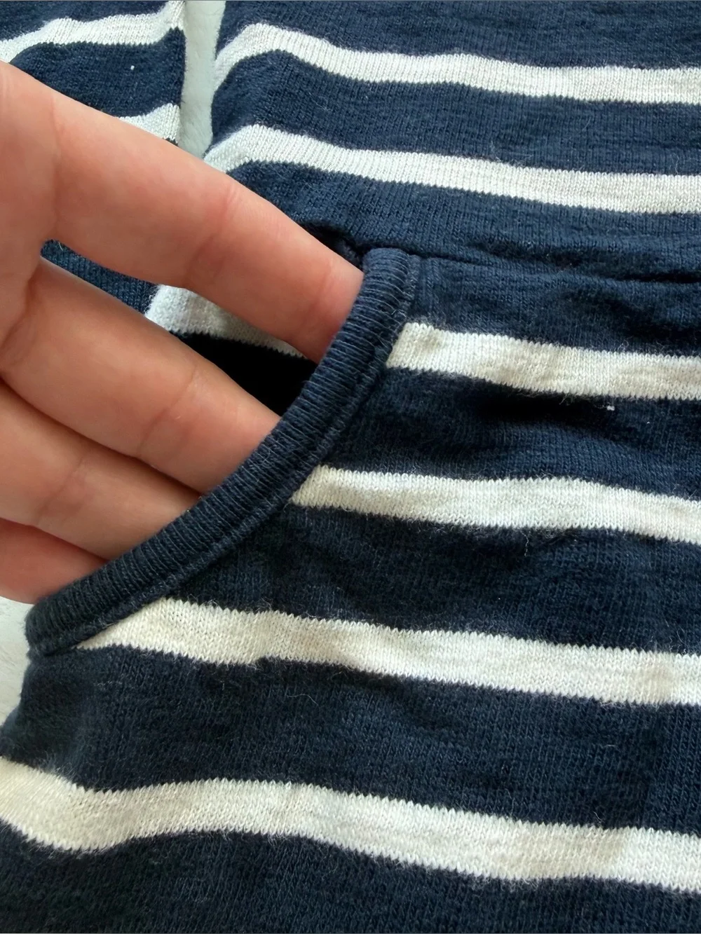 Gap x Disney | EUC - Minnie Jersey Knit Dress - Size 5 - Navy/Red/White